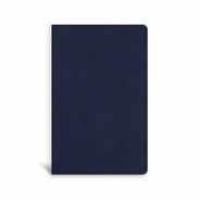 CSB Single-Column Compact Bible, Navy Leathertouch Subscription