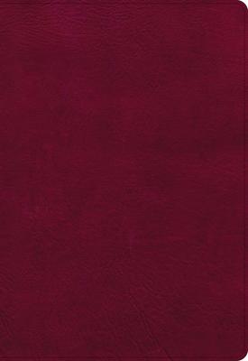 NASB Super Giant Print Reference Bible, Burgundy Leathertouch, Indexed ...