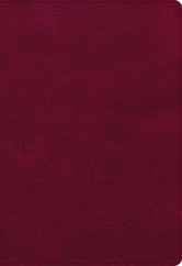 NASB Super Giant Print Reference Bible, Burgundy Leathertouch, Indexed Subscription