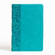 NASB Large Print Personal Size Reference Bible, Teal Leathertouch Subscription