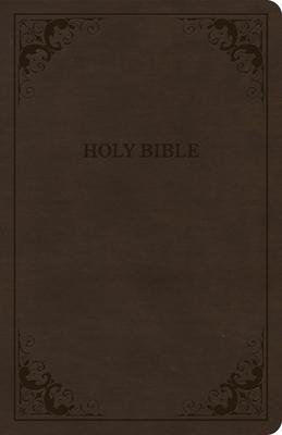 CSB Thinline Bible, Value Edition, Brown Leathertouch