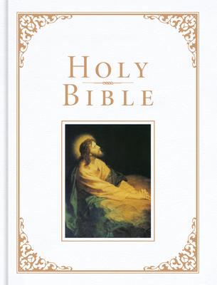 KJV Family Bible, White Imitation Leather Over Board: Holy Bible