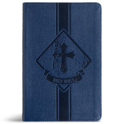 KJV Kids Bible, Thinline Edition, Navy Leathertouch Subscription