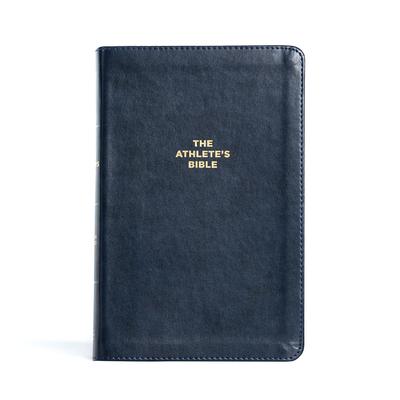 The CSB Athlete's Bible, Navy Leathertouch: Devotional Bible for Athletes