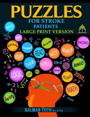 Puzzles for Stroke Patients: Large Print Version