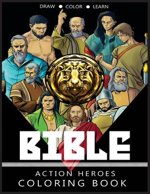 Bible Action Heroes: Coloring Book