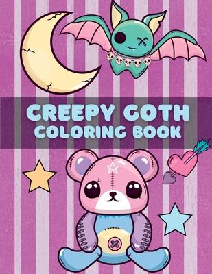 Creepy Goth Coloring Book