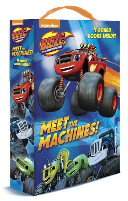 Meet the Machines! (Blaze and the Monster Machines): 4 Board Books by ...