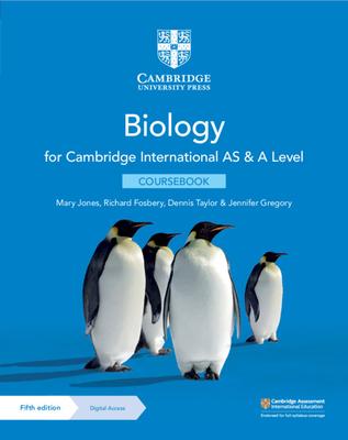 Cambridge International as & a Level Biology Coursebook with Digital Access (2 Years) 5ed