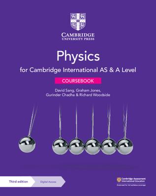 Cambridge International as & a Level Physics Coursebook with Digital Access (2 Years) 3ed