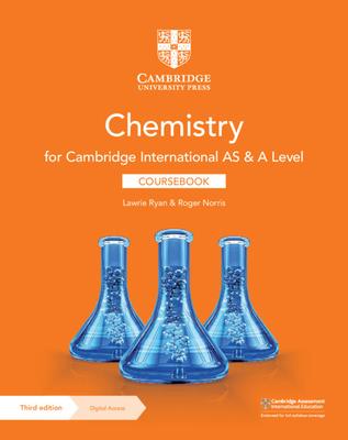 Cambridge International as & a Level Chemistry Coursebook with Digital Access (2 Years)