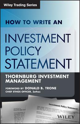 How to Write Investment Policy