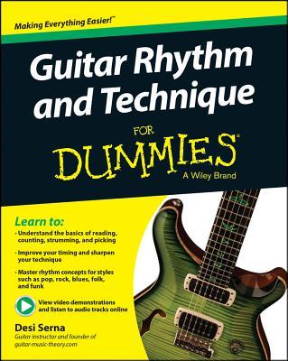 Guitar Rhythm and Techniques for Dummies, Book + Online Video and Audio Instruction