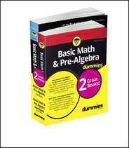 Basic Math & Pre-Algebra for Dummies Book + Workbook Bundle Subscription