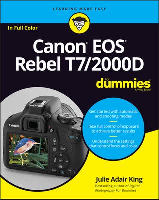 Canon EOS Rebel T7/2000d for Dummies