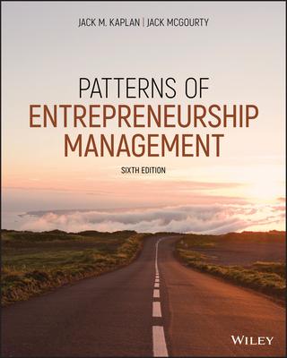 Patterns of Entrepreneurship Management