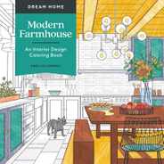 Dream Home: Modern Farmhouse: An Interior Design Coloring Book Subscription