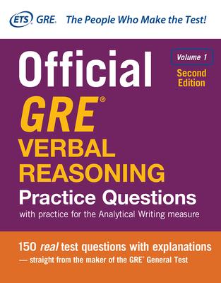 Official GRE Verbal Reasoning Practice Questions, Second Edition, Volume 1