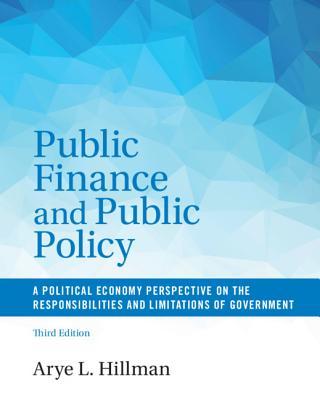 Public Finance and Public Policy