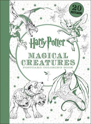 Harry Potter Magical Creatures Postcard Coloring Book by Scholastic ...