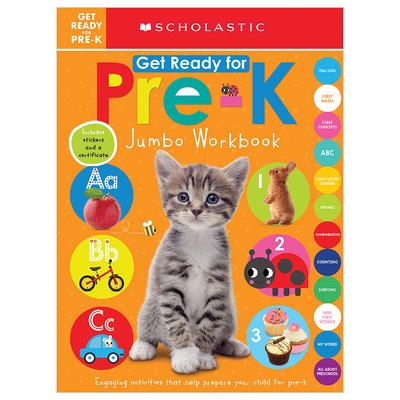 Get Ready for Pre-K Jumbo Workbook: Scholastic Early Learners (Jumbo Workbook)