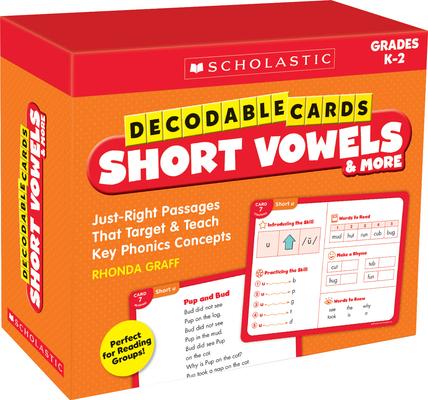 Decodable Cards: Short Vowels & More