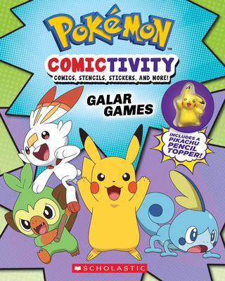 Pokmon Comictivity: Activity Book with Comics, Stencils, Stickers, and More! Galar Games