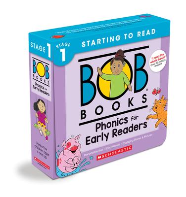 Bob Books - Phonics for Early Readers Box Set of 12 Paperbacks Decodable Phonics Books, Ages 4 and Up, Kindergarten (Stage 1: Starting to Read) Subscription