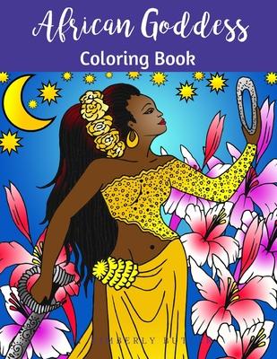 African Goddess Coloring Book