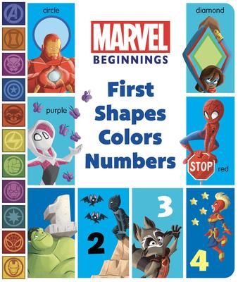 Marvel Beginnings: First Shapes, Colors, Numbers