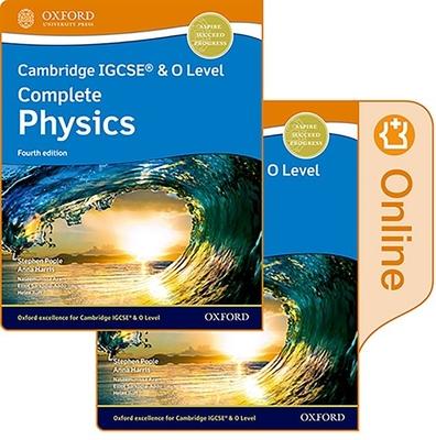 Cambridge Igcse and O Level Complete Physics 4th Edition: Enhanced Online Student Book Pack Fourth Edition Set