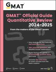 GMAT Official Guide Quantitative Review 2024-2025: Book + Online Question Bank Subscription
