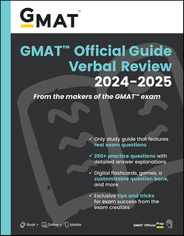 GMAT Official Guide Verbal Review 2024-2025: Book + Online Question Bank Subscription
