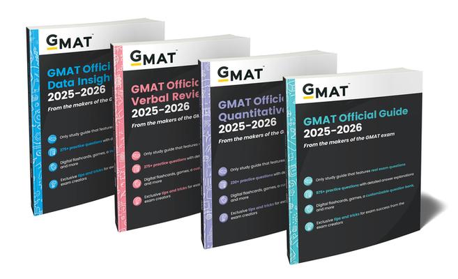 GMAT Official Guide 2025-2026 Bundle: Books + Online Question Bank Subscription