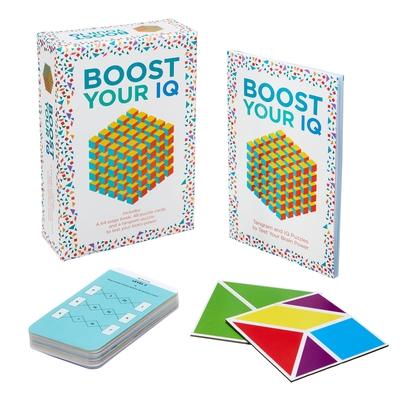 Boost Your IQ: Includes 64-Page Puzzle Book, 48 Cards and a Press-Out Tangram Puzzle to Test Your Brain Power [With Puzzle Cards and Tangram Puzzle]