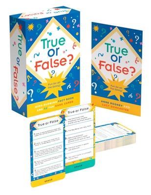 True or False?: Mind-Blowing 128-Page Fact Book and 52 Fun Game Cards