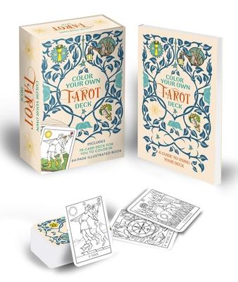 Color Your Own Tarot Book & Card Deck: Includes 78 Cards to Color in and a 64-Page Book