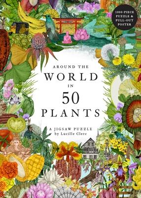 Around the World in 50 Plants 1000 Piece Puzzle: A 1000-Piece Jigsaw Puzzle