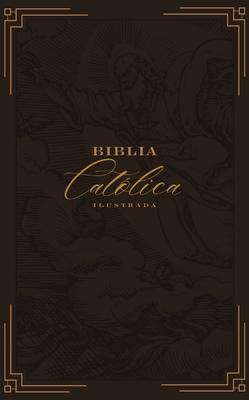 Biblia Catlica, Ilustrada, Piel Genuina, Caf, Comfort Print