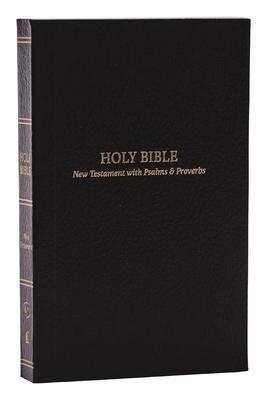 KJV Holy Bible: Pocket New Testament with Psalms and Proverbs, Black Softcover, Red Letter, Comfort Print: King James Version