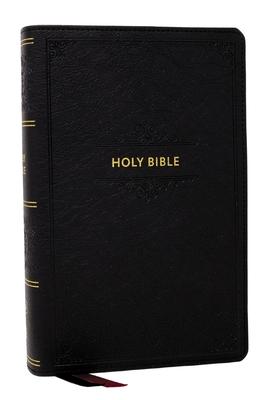 KJV Personal Size Large Print End-Of-Verse Reference Bible, Black Leathersoft, Red Letter, Comfort Print (Thumb Indexed) Subscription