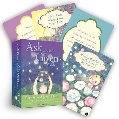 Ask and It Is Given Cards: A 60-Card Deck Plus Dear Friends Card