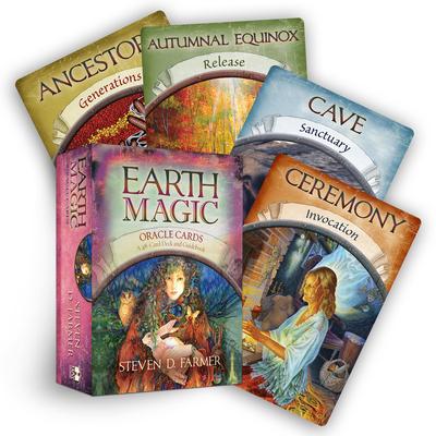 Earth Magic Oracle Cards: A 48-Card Deck and Guidebook