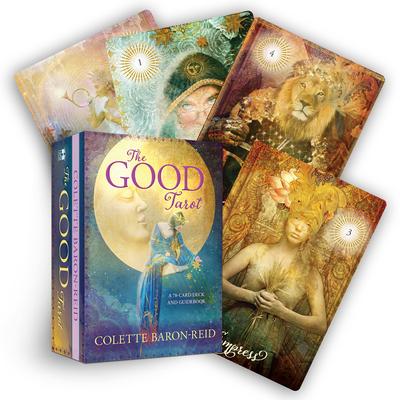 The Good Tarot: A 78-Card Modern Tarot Deck with the Four Elements - Air, Water, Earth, and Fire for Suits Inspirational Tarot Cards w