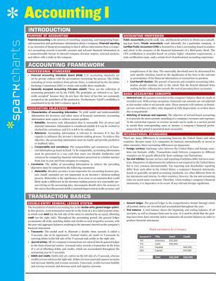 Accounting I Sparkcharts: Volume 2