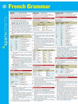 French Grammar Sparkcharts: Volume 21