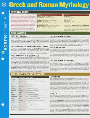 Greek and Roman Mythology Sparkcharts: Volume 30