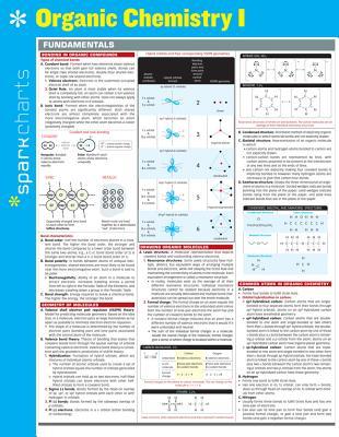 Organic Chemistry I Sparkcharts: Volume 48