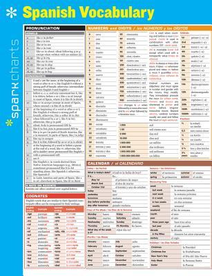 Spanish Vocabulary Sparkcharts: Volume 66