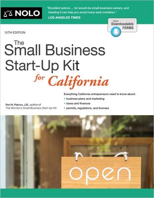 The Small Business Start-Up Kit for California